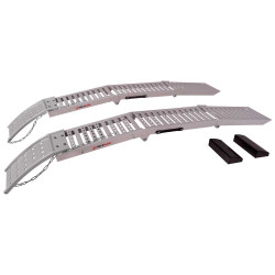 Paire de rampes pliables acier – modèle RAMP23T – 1 930 x 250 mm – 2300 kg par paire de marque Holzmann, référence: B9047000