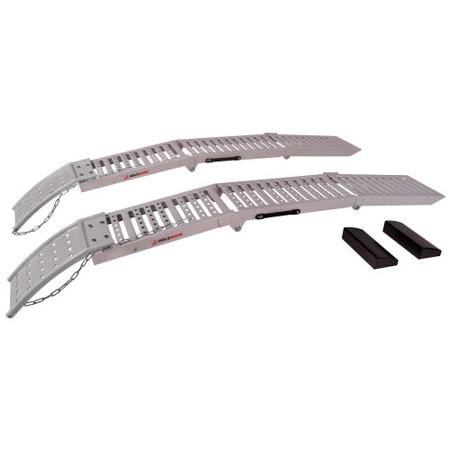 Paire de rampes pliables acier – modèle RAMP23T – 1 930 x 250 mm – 2300 kg par paire - Holzmann