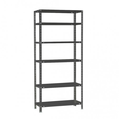 Étagère métallique avec vis – COMFORT 6 500 antracita – 6 niveaux – 100 kg par étagère – 2000x900x500 mm - Simonrack