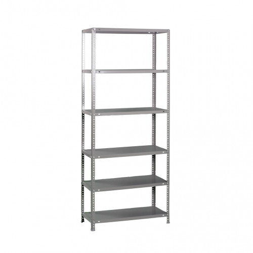 Étagère métallique avec vis – ADVANTAGE SUPERPLUS 6 400 galvanisé – 6 niveaux – 75 kg par étagère – 2000x1100x400 mm - Simonrack