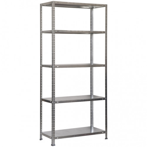 Étagère métallique avec vis – ADVANTAGE MINI 5 300 galvanisé – 5 niveaux – 75 kg par étagère – 1800x800x300 mm - Simonrack