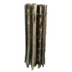 Clôture naturelle en châtaignier – 1 x 5 m – Espacement 5-6 cm – Piquets fendus et appointés – Fabrication française de marque Jany, référence: J9052700