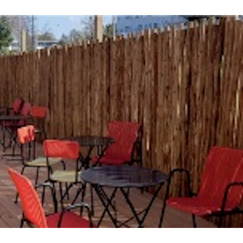 Panneau bois eucalyptus jointif – 180 x 120/160 cm – Bois poli – Homologué piscine – Fabrication européenne - Jany