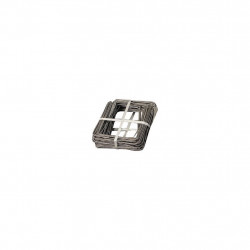 Agrafes de fixation métal – Lot de 100 – 20 x 20 x 20 cm – Fabrication Française – Sans plastique - Jany