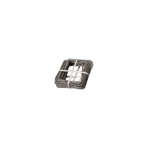 Agrafes de fixation métal – Lot de 100 – 20 x 20 x 20 cm – Fabrication Française – Sans plastique - Jany