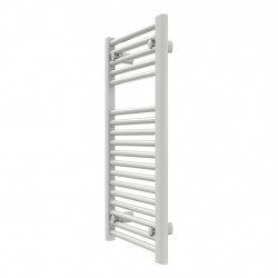 Sèche-serviette eau chaude mural vertical – SCALA N BLANC - 800 x 400 mm - 18 tubes - 316 W - Radox