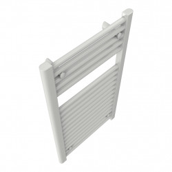 Sèche-serviette eau chaude mural vertical – SCALA N BLANC - 800 x 450 mm - 18 tubes - 342 W - Radox