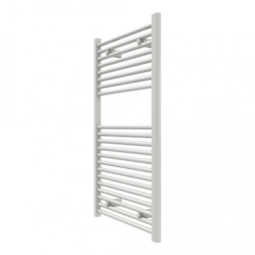 Sèche serviette eau chaude mural – SCALA N Blanc - 800 x 600 mm - 18 tubes - 440 W - Radox