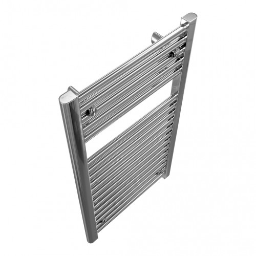 Radiateur eau chaude mural vertical – SCALA N CHROME - 800 x 450 mm - 18 tubes - 342 W - Radox