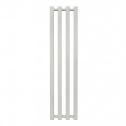 Radiateur à eau chaude mural – Kolona SP 35 blanc - 1000 x 245 mm – 4 tubes – 290 W – Fixations incluses de marque Radox, référence: B9055000