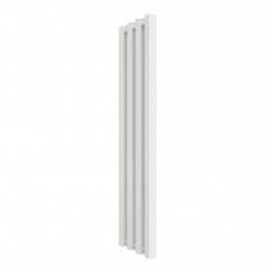 Radiateur à eau chaude mural – Kolona SP 35 blanc - 1000 x 245 mm – 4 tubes – 290 W – Fixations incluses - Radox