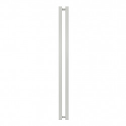 Radiateur à eau chaude mural – Kolona SP 35 blanc - 1200 x 105 mm – 2 tubes – 172 W – Fixations incluses de marque Radox, référence: B9055100
