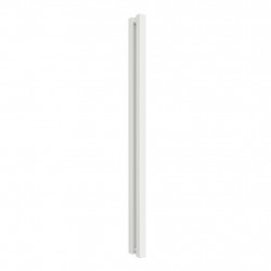 Radiateur à eau chaude mural – Kolona SP 35 blanc - 1200 x 105 mm – 2 tubes – 172 W – Fixations incluses - Radox