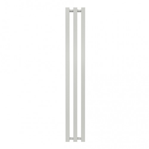 Radiateur à eau chaude mural – Kolona SP 35 blanc - 1200 x 175 mm – 3 tubes – 259 W – Fixations incluses - Radox