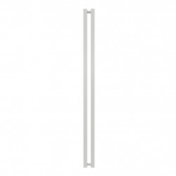 Radiateur à eau chaude mural – Kolona SP 35 blanc - 1500 x 105 mm – 2 tubes – 214 W – Fixations incluses - Radox