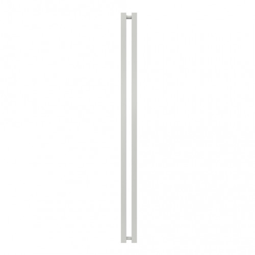 Radiateur à eau chaude mural – Kolona SP 35 blanc - 1500 x 105 mm – 2 tubes – 214 W – Fixations incluses - Radox