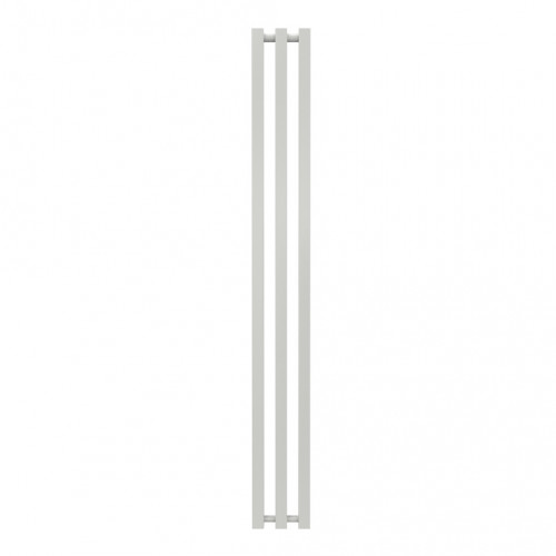 Radiateur à eau chaude mural – Kolona SP 35 blanc - 1500 x 175 mm – 3 tubes – 322 W – Fixations incluses - Radox