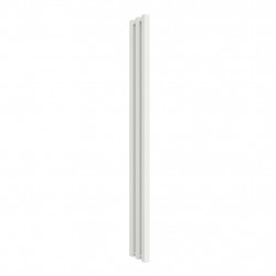 Radiateur à eau chaude mural – Kolona SP 35 blanc - 1500 x 175 mm – 3 tubes – 322 W – Fixations incluses - Radox