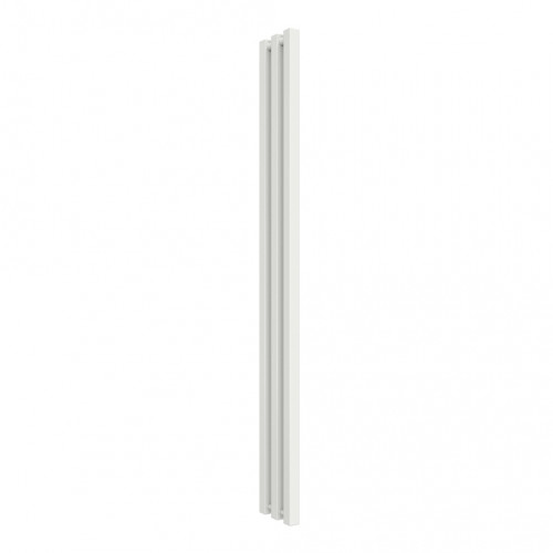 Radiateur à eau chaude mural – Kolona SP 35 blanc - 1500 x 175 mm – 3 tubes – 322 W – Fixations incluses - Radox