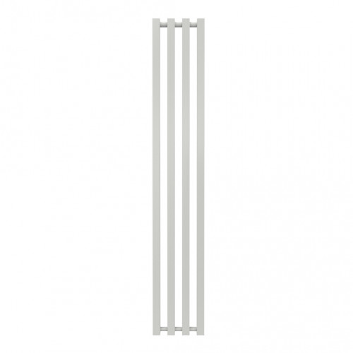 Radiateur à eau chaude mural – Kolona SP 35 blanc - 1500 x 245 mm – 4 tubes – 430 W – Fixations incluses - Radox