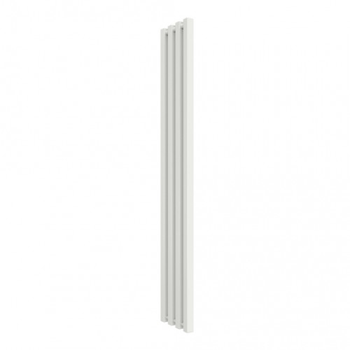 Radiateur à eau chaude mural – Kolona SP 35 blanc - 1500 x 245 mm – 4 tubes – 430 W – Fixations incluses - Radox