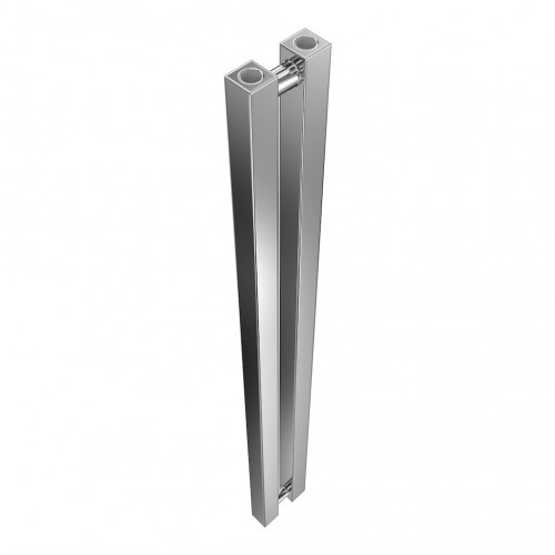 Radiateur mural à eau chaude – Kolona SP 35 chrome - 1000 x 105 mm – 2 tubes – 144 W - Radox