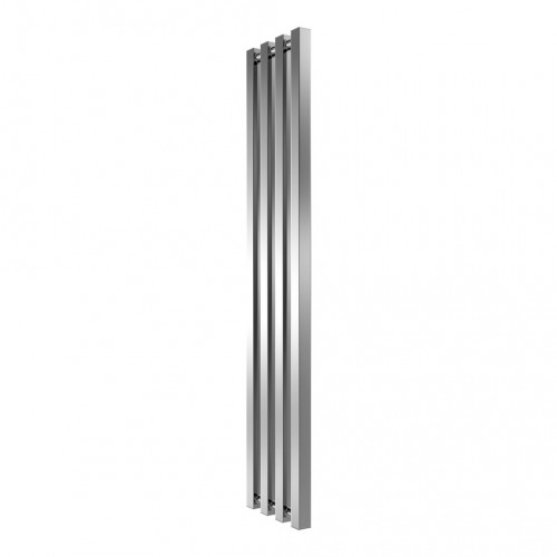 Radiateur mural à eau chaude – Kolona SP 35 chrome - 1200 x 245 mm – 4 tubes – 266 W - Radox