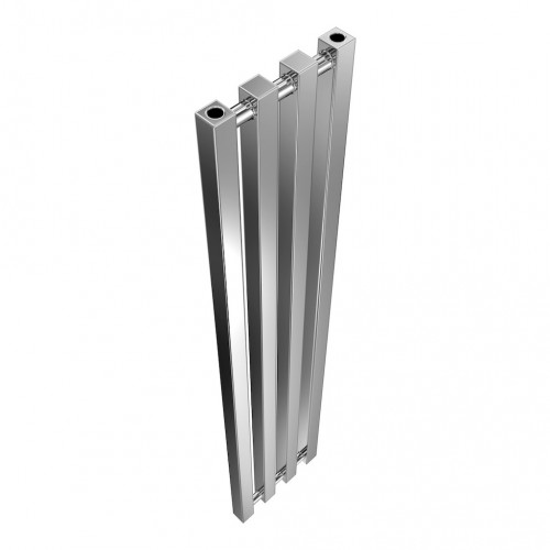 Radiateur mural à eau chaude – Kolona SP 35 chrome - 1200 x 245 mm – 4 tubes – 266 W - Radox