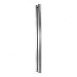 Radiateur à eau chaude – Kolona SP 35 inox poli - 1000 x 105 mm – 2 tubes – 144 W - Radox