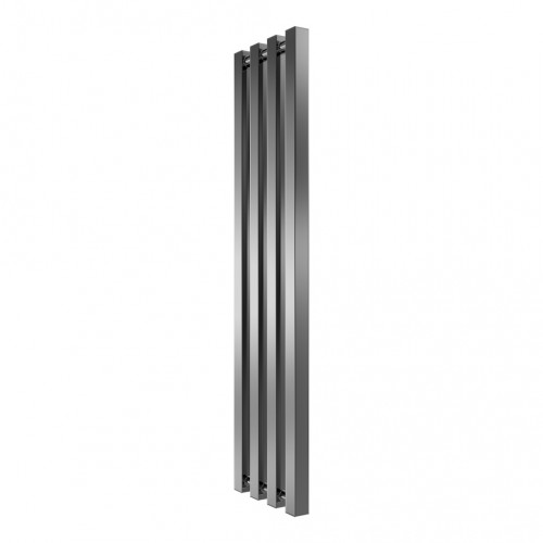 Radiateur à eau chaude mural – KOLONA SP 35 CHROME - 1000 x 245 mm - 4 tubes - 223 W - Radox