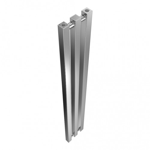 Radiateur à eau chaude mural – KOLONA SP 35 CHROME - 1500 x 175 mm - 3 tubes - 248 W - Radox