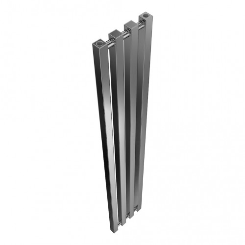 Radiateur eau chaude mural – KOLONA SP 35 INOX POLI - 1000 x 245 mm - 4 tubes - 215 W - Radox