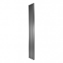 Radiateur eau chaude mural – KOLONA SP 35 INOX POLI - 1000 x 245 mm - 4 tubes - 215 W - Radox