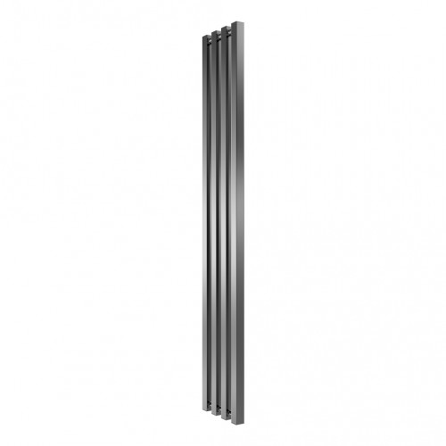 Radiateur eau chaude mural – KOLONA SP 35 INOX POLI - 1000 x 245 mm - 4 tubes - 215 W - Radox