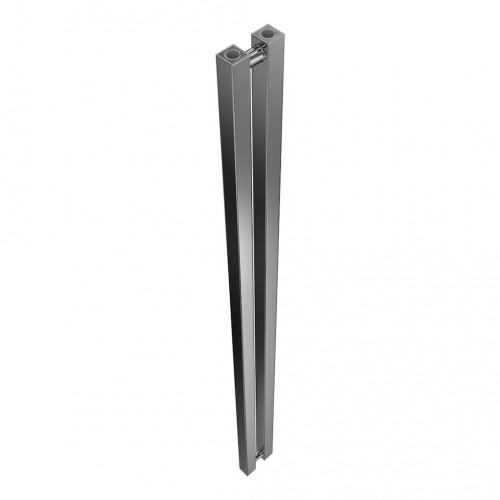 Radiateur eau chaude mural – KOLONA SP 35 INOX POLI - 1200 x 105 mm - 2 tubes - 127 W - Radox