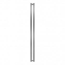 Radiateur eau chaude mural – KOLONA SP 35 INOX POLI - 1200 x 105 mm - 2 tubes - 127 W - Radox