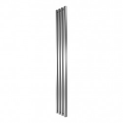 Radiateur eau chaude mural – KOLONA SP 35 INOX POLI - 1500 x 245 mm - 4 tubes - 318 W - Radox