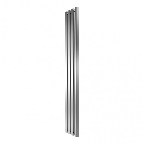 Radiateur eau chaude mural – KOLONA SP 35 INOX POLI - 1500 x 245 mm - 4 tubes - 318 W - Radox