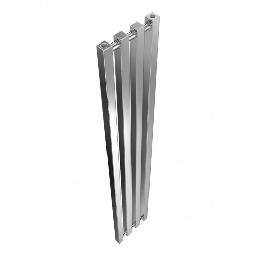 Radiateur eau chaude mural – KOLONA SP 35 INOX POLI - 1500 x 245 mm - 4 tubes - 318 W - Radox
