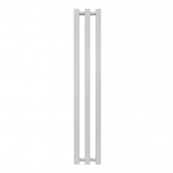 Sèche-serviette à eau chaude mural – Kolona SP 35 blanc - 1000 x 175 mm – 3 tubes – 217 W – Fixations incluses de marque Radox, référence: B9057600