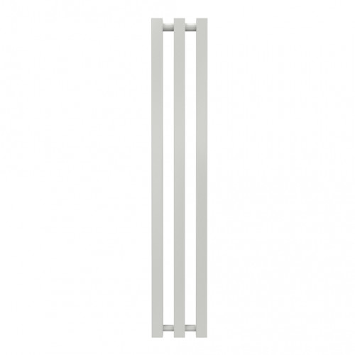 Sèche-serviette à eau chaude mural – Kolona SP 35 blanc - 1000 x 175 mm – 3 tubes – 217 W – Fixations incluses - Radox