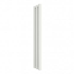 Sèche-serviette à eau chaude mural – Kolona SP 35 blanc - 1000 x 175 mm – 3 tubes – 217 W – Fixations incluses - Radox