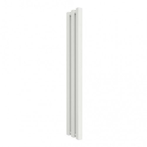 Sèche-serviette à eau chaude mural – Kolona SP 35 blanc - 1000 x 175 mm – 3 tubes – 217 W – Fixations incluses - Radox