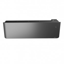 Radiateur horizontal 2en1 surfacique et fonte - EVOLUTION - gris - 2000W - programmable - détection fenêtre et présence - Noirot