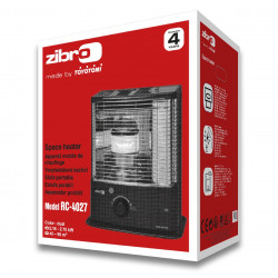 Poêle à pétrole à mèche 2,7 kW - 38 m2 - RC4027 - Zibro