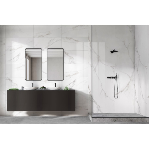 Lot de 3 paquets de dalles murales PVC – Dumawall+ Gloss Trapani – 65 x 37,5 cm – Surface totale 5,85 m² – Pose facile et 100 %  - DUMAPLAST