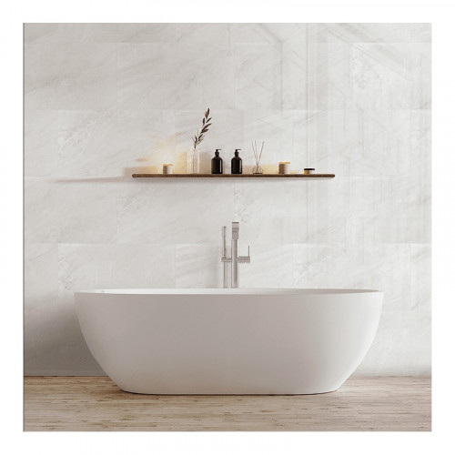 Lot de 3 paquets de dalles murales PVC – Dumawall+ Gloss Evora – 65 x 37,5 cm – Surface totale 5,85 m² – Pose facile et 100 % ét - DUMAPLAST