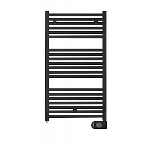 Sèche-serviettes électrique – Tweed noir – 500 W – 96,8 x 50 cm – Inertie fluide - ACOVA