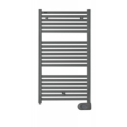 Sèche-serviettes électrique – Tweed gris anthracite – 500 W – 96,8 x 50 cm – Inertie fluide de marque ACOVA, référence: B9070900
