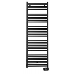Sèche-serviettes électrique – Tweed noir – 750 W – 158,2 x 50 cm – Inertie fluide de marque ACOVA, référence: B9071000